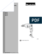Drill 6411-6412-6413 Instruction Manual