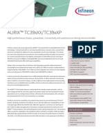 Infineon TC39xXX - TC39xXP - PB PB v01 - 00 EN PDF