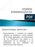 DISEÑOS EPIDEMIOLOGICOS Clase2