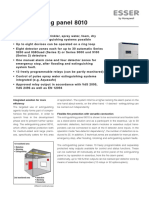 Extinguishing Panel 8010: Integrated Solution For More Efficiency