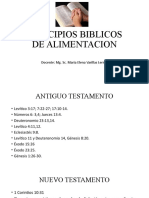 Principios Biblicos de Alimentacion