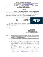 Central System Tender No: 68929 Nit No: 352/Tc/20-21 Dated: 06.11.2020