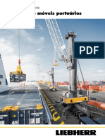 Liebherr LHM Mobile Harbour Crane Image Brochure Portugese