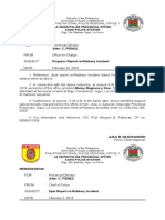 Memorandum: Philippine National Police Regional Office 1