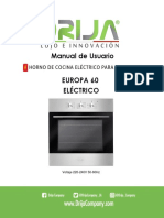 Europa 60 Electrico Manual Español Drija PDF