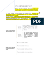 4.1.2 Metodo de Razones Estandar