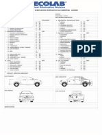 Check List, Camioneta Ecolab Nuevo