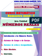 I Sesión Curso Matematica Arquitectura PDF