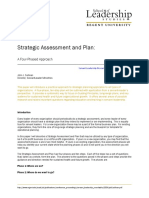 Strategic Assessment and Plan:: A Four-Phased Approach