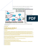 CCNA Access List Sim 2: Read More