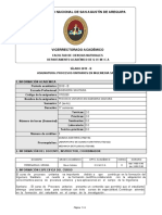 Silabo Dufa Procesos Unitarios en Ing - Sanitaria