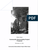 Community Stewardship Project Proposal PDF