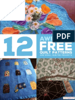 12 Awesome Free Quilt Patterns and Small Quilted Projects