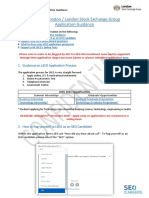 2021 SEO London / London Stock Exchange Group Application Guidance