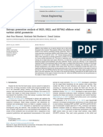 Análisis de Generación de Entropía de Geometrías de Perfil Aerodinámico de Turbinas Eólicas Marinas S825, S822 y SD7062