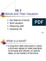 Bonds and Their Valuation: Key Features of Bonds Bond Valuation Measuring Yield Assessing Risk