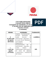 Rubrica de Evaluacion Diplomado