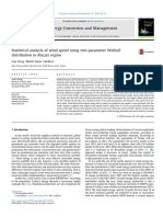 Statistical Analysis of Wind Speed Using Two-Parameter Weibull Distribut..