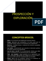 1 Prospección y Exploración