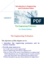 Introduction To Engineering and Profession Ethics