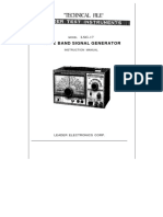 Leader lsg-17 0.1..150mhz Signal Generator