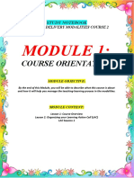 Module 1 Study Notebook