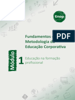 Modulo 1 - Educação Na Formação Profissional PDF