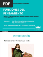 Funciones Del Pensamiento