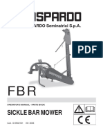 SICKLE BAR MOWER - JS Woodhouse