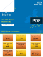 Coronavirus England Briefing 26 November 2020 NHS Test&Trace