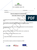 Ficha de Avaliação Ufcd 584