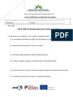 Ficha de Avaliação Ufcd 607