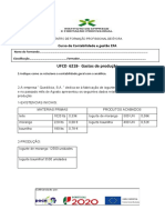 Ficha de Avaliação Ufcd 6218