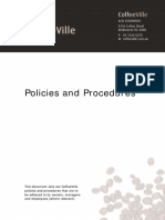 Policies and Procedures