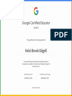 Google 2 Cert