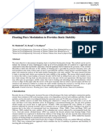 Floating Piers Modulation To Provides Static Stability: M. Shahrabi, K. Bargi, I. Seyfipoor