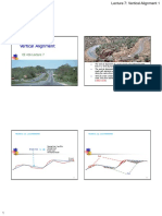 Vertical Alignment: CE 416 Lecture 7