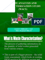 Waste Analysis and Characterization Study (WACS)