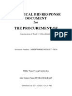 Bid Response Document PDF