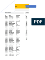 Training Tracker: Input Data