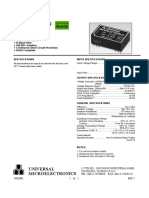 Um2000 Series: Universal Microelectronics