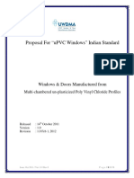 uPVC Windows Indian Standard PDF