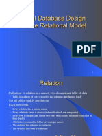 Logical Database Design and The Relational Model