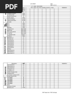 Log Sheet Lti Soda Recovery Description Unit Remarks