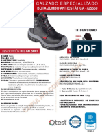 FT 725550 Bota Jumbo Antiestatica