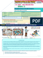 Semana: 32: 3ro - 4to - 5to GRADO - ÁREA: Educación Física