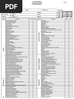 Checklist Equipos - Motoniveladora PDF