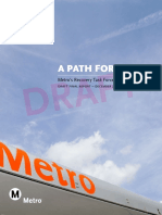 LA Metro Recovery Task Force Draft Final Report