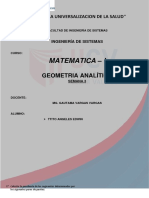 Geomteria Analítica I