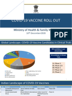 Centre's Vaccination Plan